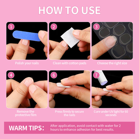 JUU UV Adhesive Nail Tabs